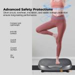 Vibration plate with advanced safety features and benefits.