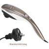 full body handheld massager machine champagne 6 massage heads neck shoulder Handheld massager with Australian power plug