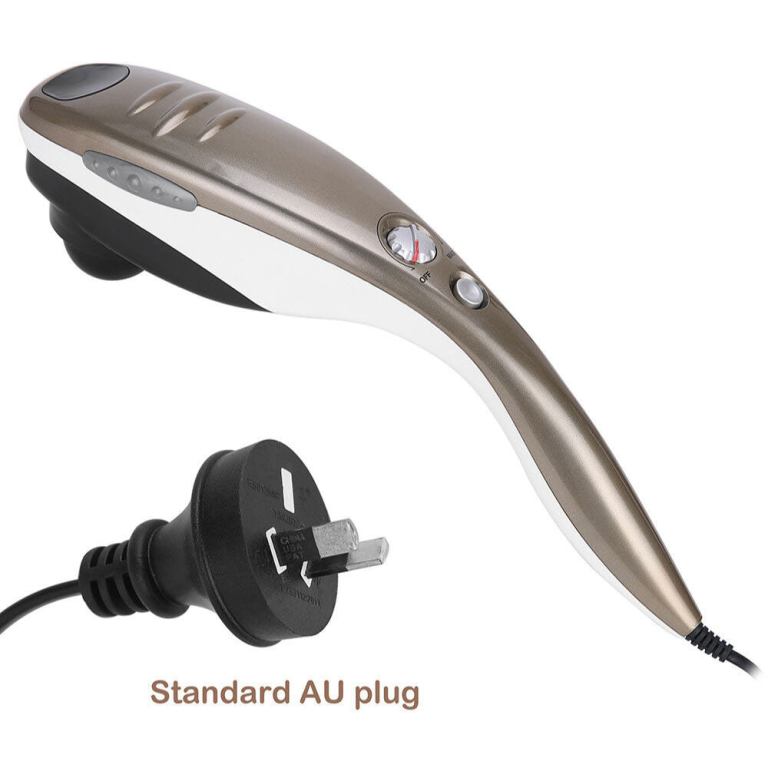 Handheld massager with Australian power plug