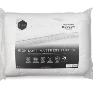 High loft mattress topper with 1500GSM filling