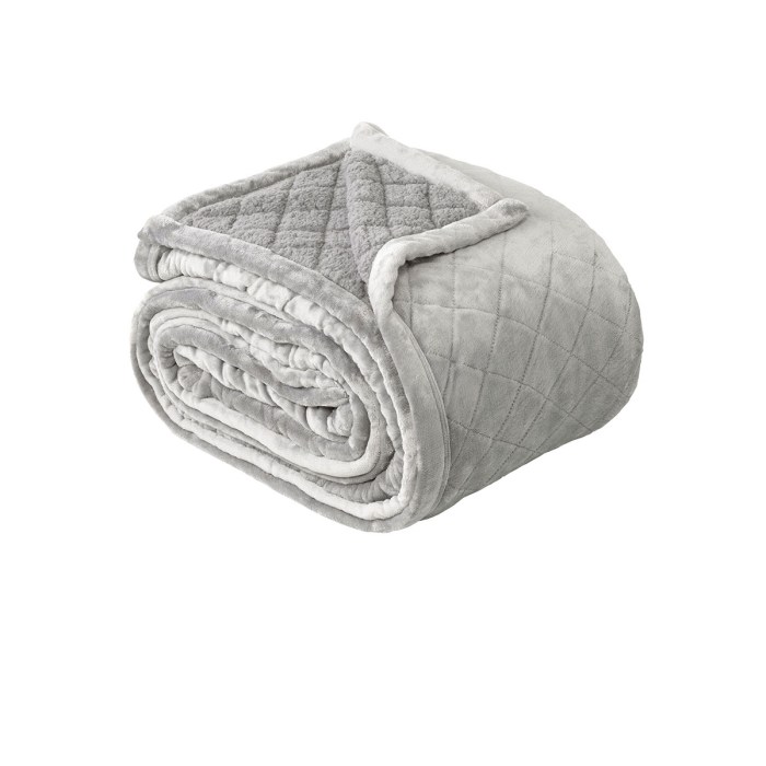 v442 bca blanket mansfield aluminium ki 202739 00.jpg Soft grey quilted blanket rolled up