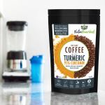 instant coffee with 95% pure organic curcumin turmeric extract powder (1,000mg) 120g NutraNourished turmeric coffee with 95% curcumin.
