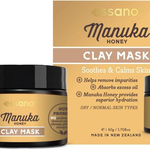 v563 9421008705307 202506241242 00.jpg Manuka Honey Clay Mask, soothes and calms skin.