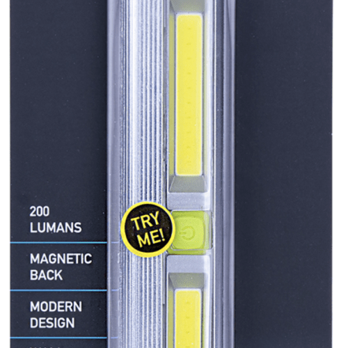 v563 br0011 202505071415 00.png Brillar magnetic LED light bar, 200 lumens, yellow.