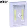 brillar wireless dimmer light with cob led technology white Rectangular LED light with dimmer switch