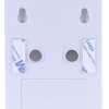 brillar wireless dimmer light with cob led technology white Back view of a white wall mount bracket.