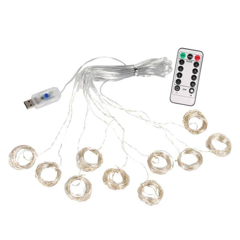 USB fairy lights with remote control