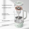 buydeem mini multi function tea/coffee maker k32 600ml Buydeem kettle with food-grade materials and heat resistance.