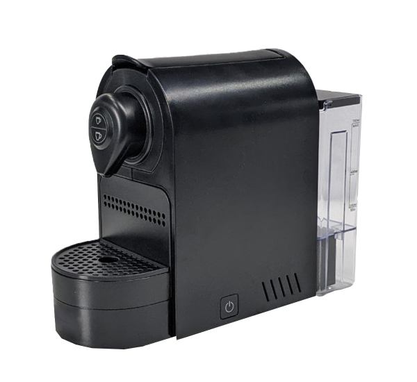 nespresso coffee pod machine 0.7 l Compact black coffee machine with water reservoir.