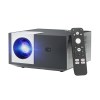 Home theatre projector with remote control