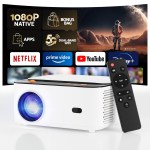 1080P native projector with apps and remote