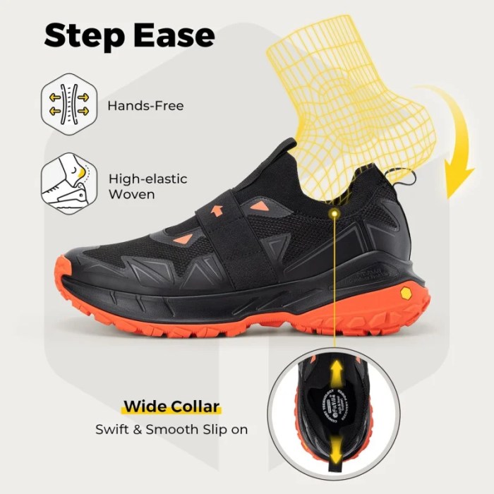 fitville men's slip on shoes extra wide comfortable orthopedic hiking sneakers with arch support slip resistant travel camping FitVille Men\'S Slip On Shoes Extra Wide Comfortable Orthopedic Hiking Sneakers With Arch Support Slip Resistant Travel Camping 3