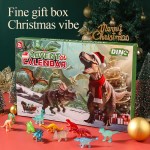 Advent Calendar 2025 Dinosaur Toys 24 Days Countdown Calendar to Christmas Surprise Toys Set with Different Dinosaur Figurine Gi 3