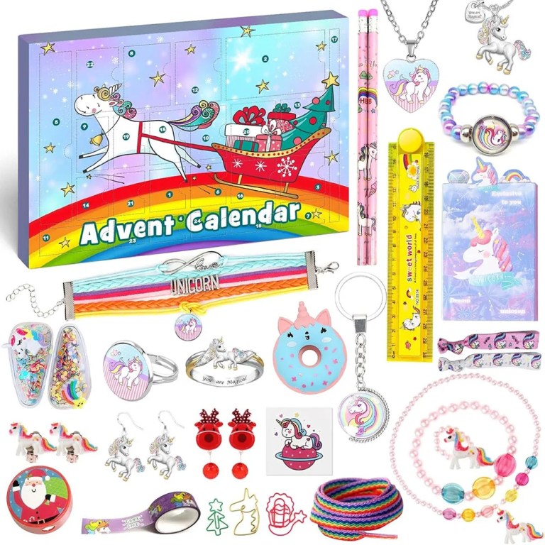 unicorn advent calendar 2025 stationery advent calendar children's christmas calendar Unicorn Advent Calendar 2025 Stationery Advent Calendar Children\'s Christmas Calendar 1