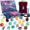 advent calendar 2025, 24 days countdown with gemstone rock collection learn kit,natural gemstones rock collection christmas gift Advent Calendar 2025, 24 Days Countdown with Gemstone Rock Collection Learn Kit,Natural Gemstones Rock Collection Christmas Gift 1