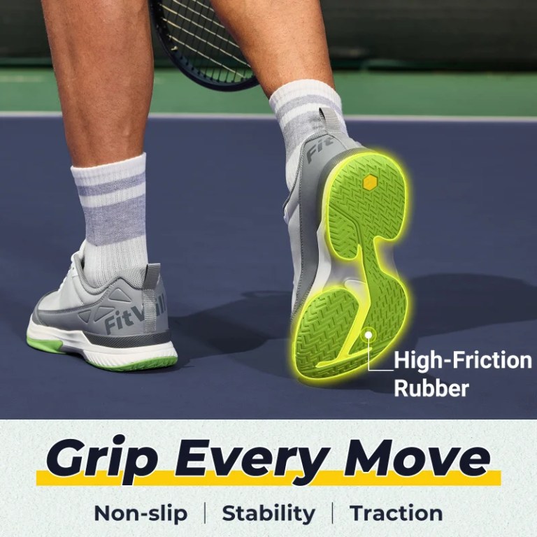 fitville wide tennis shoes for men pickleball shoes lightweight breathable all court athletic with arch support & wide toe box FitVille Wide Tennis Shoes For Men Pickleball Shoes Lightweight Breathable All Court Athletic With Arch Support & Wide Toe Box 3