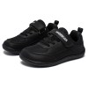 hobibear kids wide toe shoes big kid barefoot hook loop minimalist sneakers artificial leather mesh shoes HOBIBEAR Kids Wide Toe Shoes Big Kid Barefoot Hook Loop Minimalist Sneakers Artificial Leather Mesh Shoes 4