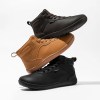 hobibear mid top barefoot shoes unisex wide toe box artificial leather lace up outdoor walking shoes HOBIBEAR Mid-Top Barefoot Shoes Unisex Wide Toe Box Artificial Leather Lace Up Outdoor Walking Shoes 6