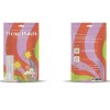 Castor Oil Wrap Patch packaging front and back view.