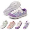 kids minimalist wide toe sneakers with velcor strap Kids Minimalist Wide Toe Sneakers with Velcor Strap 1