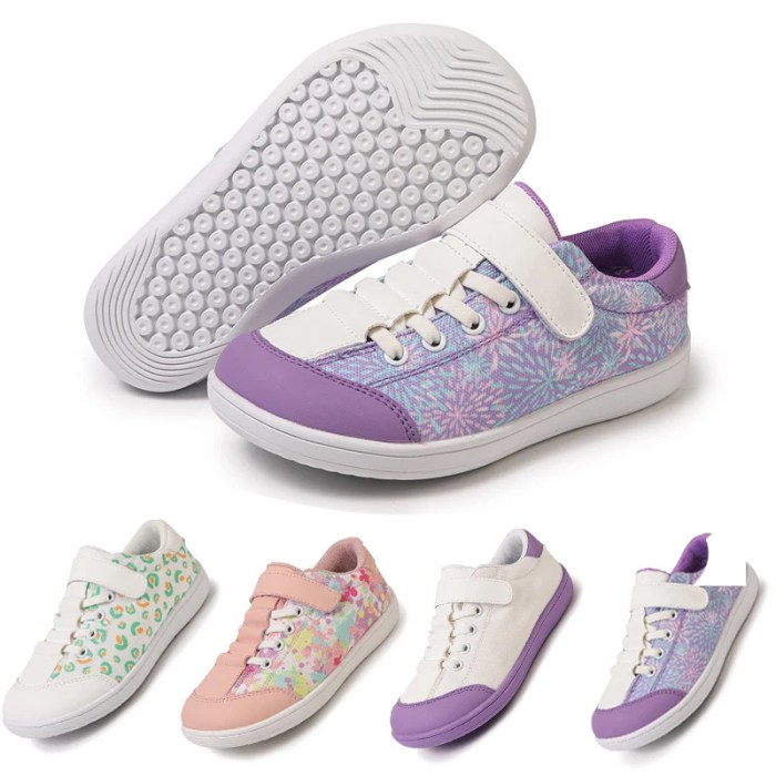 kids minimalist wide toe sneakers with velcor strap Kids Minimalist Wide Toe Sneakers with Velcor Strap 1