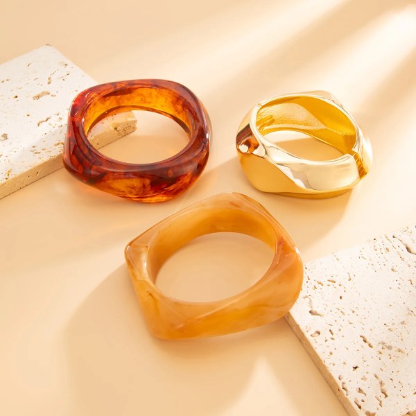 diazi punk vinatge new gift irregular geometric resin bangles hip hop acrylic wide bangles bracelets for women men jewelry DIAZI Punk Vinatge New Gift Irregular Geometric Resin Bangles Hip Hop Acrylic Wide Bangles Bracelets For Women Men Jewelry 5