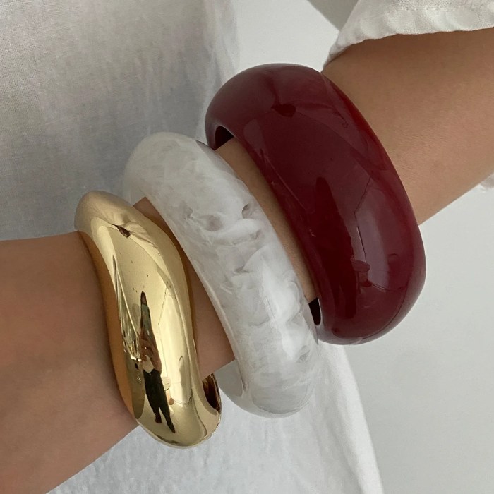 diazi 3 style bohemian vintage geometric bangles fashion punk wine red white acrylic resin wide bracelets for women men jewelry DIAZI 3 Style Bohemian Vintage Geometric Bangles Fashion Punk Wine red White Acrylic Resin Wide Bracelets For Women Men Jewelry