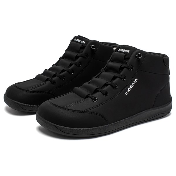 hobibear mid top barefoot shoes mens womens wide toe ankle boots outdoor non slip artificial leather shoes HOBIBEAR Mid Top Barefoot Shoes Mens Womens Wide Toe Ankle Boots Outdoor Non-Slip Artificial Leather Shoes 6