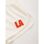 Zach Womens Spring Summer LA Sweater Jogger and Short shorts in white Set 4