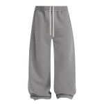YE99 Mens Wide leg men's casual pants Draw String 4