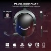 FIFINE Headset,3.5 mm jack&USB Headphone with 7.1 Surround Sound/volum contral/Mute switch for PC/MAC/PS4/PS5 Mixer-H9 5