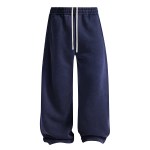 YE99 Mens Wide leg men's casual pants Draw String 2