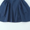 Zach Sleeveless Navy Ruffy Bodyline Mini Dress 4