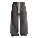 YE99 Mens Wide leg men's casual pants Draw String 5