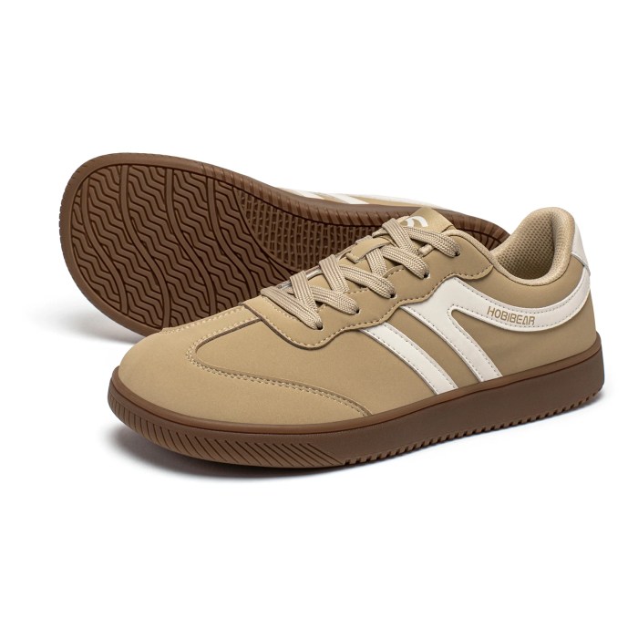 hobibear unisex wide toe shoes artificial leather sneakers casual lace up retro fashion shoes for women men HOBIBEAR Unisex Wide Toe Shoes Artificial Leather Sneakers Casual Lace Up Retro Fashion Shoes for Women Men 2