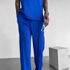 Mens Summer Loose Long Tank Vest and DrawString Pants Set in range of colours