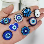 8 pieces cartoon evil eye theme accessories set for shoes, bags, wristbands, and decorations, removable creative diy accessories 8 Pieces Cartoon Evil Eye Theme Accessories Set for Shoes, Bags, Wristbands, and Decorations, Removable Creative DIY Accessories 5