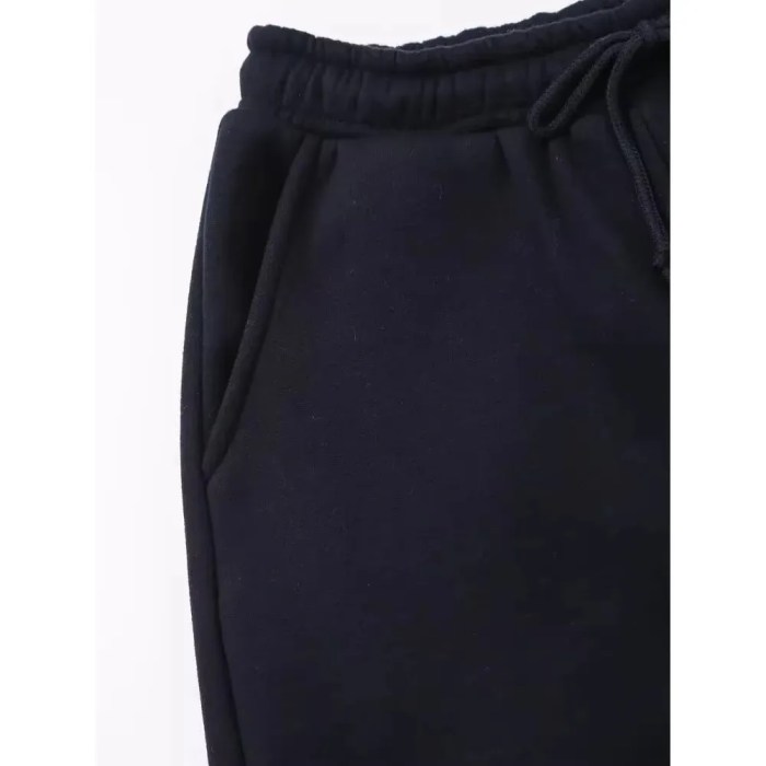 women's preppy columbia uas black hoodie and black joggers 2 piece set Women\'s Preppy Columbia UAS Black Hoodie and Black Joggers 2 piece set 5