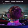FIFINE Headset,3.5 mm jack&USB Headphone with 7.1 Surround Sound/volum contral/Mute switch for PC/MAC/PS4/PS5 Mixer-H9 3