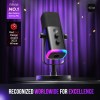 fifine usb/xlr dynamic microphone with touch mute button,headphone jack,i/o controls,for pc ps5/4 mixer,gaming mic ampligame am8 FIFINE USB/XLR Dynamic Microphone with Touch Mute Button,Headphone jack,I/O Controls,for PC PS5/4 mixer,Gaming MIC Ampligame AM8 6