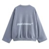 Womens West Colombia Summer Sweats Loose Jumper and Joggers in Gray Blue 2