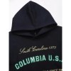 women's preppy columbia uas black hoodie and black joggers 2 piece set Women\'s Preppy Columbia UAS Black Hoodie and Black Joggers 2 piece set 2