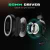 Fifine Dynamic RGB Gaming Headset with Mic Over-Ear Headphones 7.1 Surround Sound PC PS4 PS5 3 EQ Options Game Movie Music 3