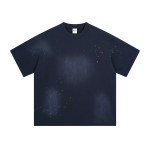 ye99 spray splash ink retro t shirt for spring/summer YE99 spray splash ink retro t-shirt for spring/summer 1