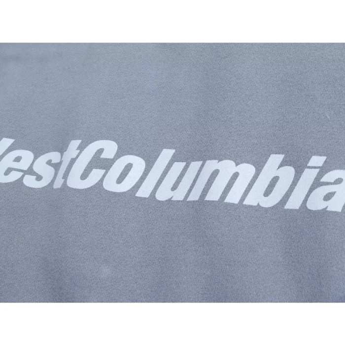 Womens West Colombia Summer Sweats Loose Jumper and Joggers in Gray Blue 5