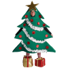 unisex christmas tree costume set tree shaped stage performance costume gift shaped shoes Unisex Christmas tREE cOSTUME Set Tree Shaped Stage Performance Costume Gift Shaped Shoes