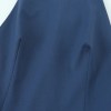 Zach Sleeveless Navy Ruffy Bodyline Mini Dress 3