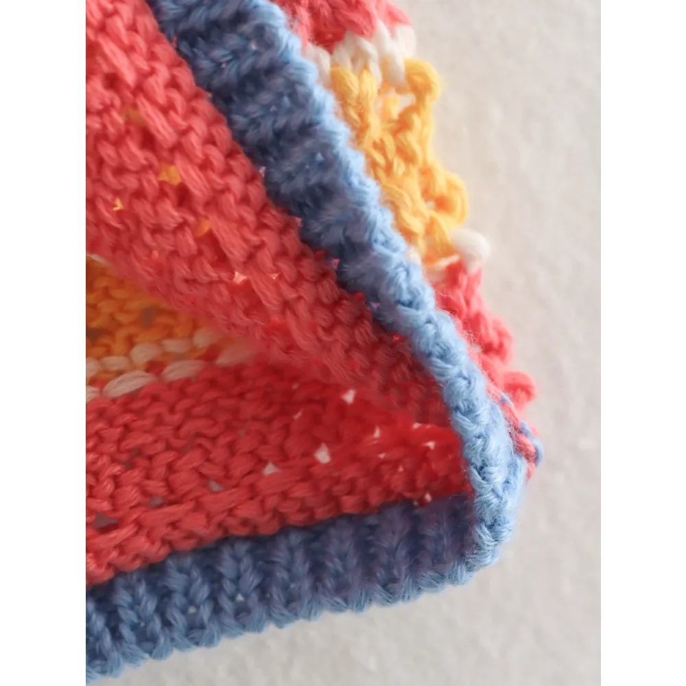 Zach Summer Crochet Knot SHort Shorts and Shirt Set Festival Vibe 5