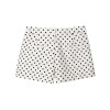 Zach polka dot chiffon crop jacket new high waisted mini shorts 5