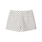 Zach polka dot chiffon crop jacket new high waisted mini shorts 5